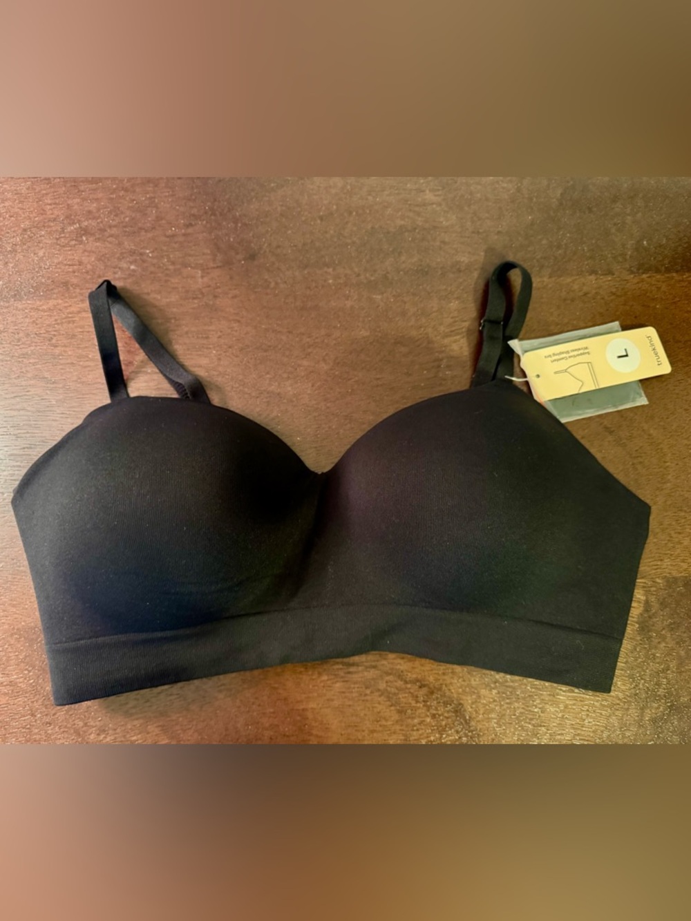 Shapermint Seamless Black T-Shirt Bra - Women BRAND NEW